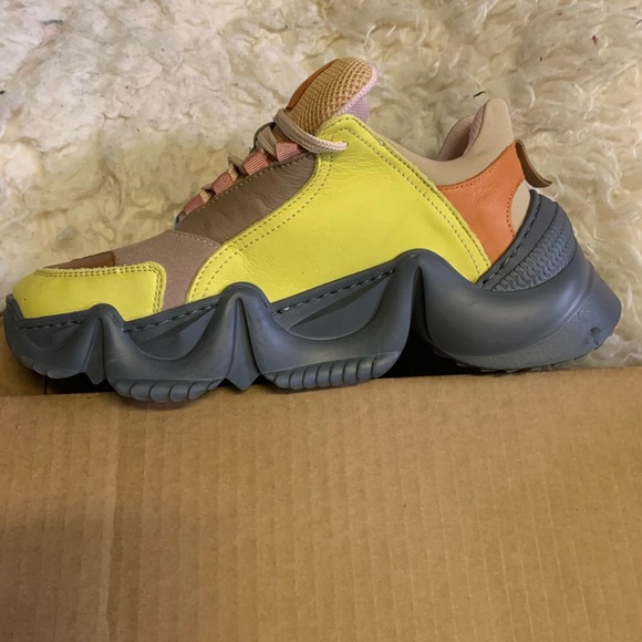 Another Project Danish brand multi-color unique chunky sneakers - Picture 2 of 4